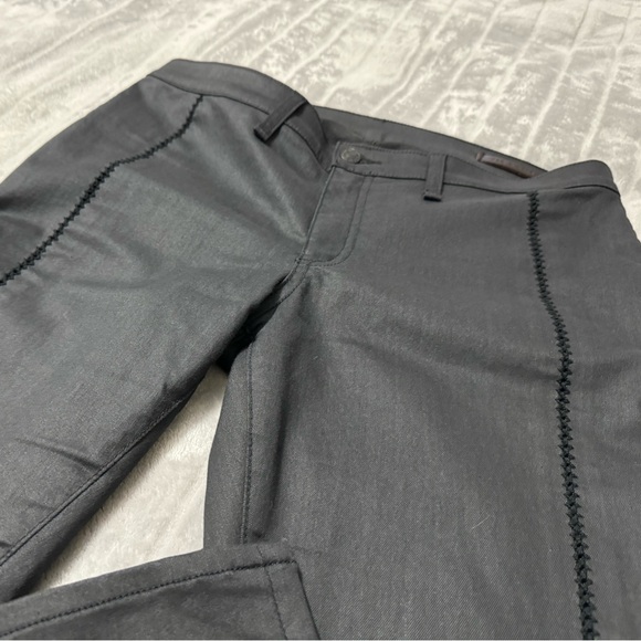 Rag & Bone Shoreditch Black Split Separating Open Knit Skinny Jeans Size 31 - Picture 2 of 10